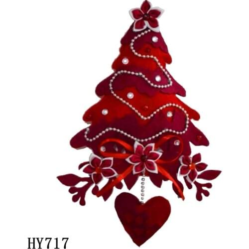 Christmas Tree Ornaments Cutting Dies HY717 Wooden Dies Suitable for Common Die Cutting Machines on the Market