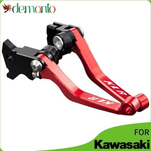 Motorcycle Clutch Brake Levers For KAWASAKI KLR650 2008-2018 KLR 650 KLR-650 klr650 2017 2016 2015 2014 2013 2012 2011 2010 2009