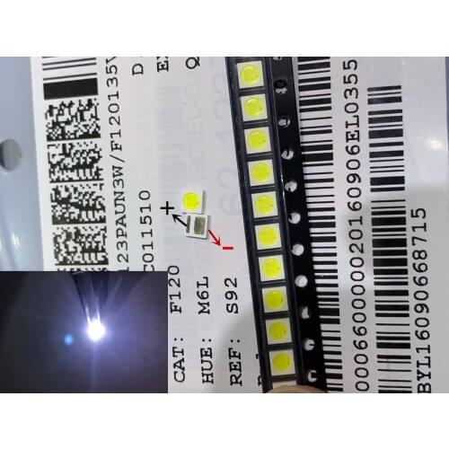 2000PCS EVERLIGHT LED 3030 High Power 6v led Backlight TV Application 1-2W 3030 Cool white 125-150LM LCD Backlight for TV