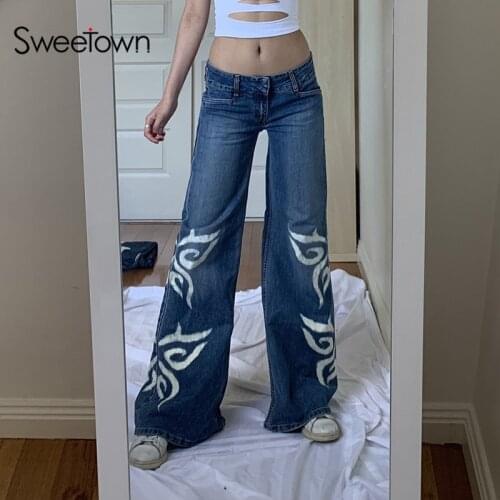 Sweetown Women's Flared Jeans