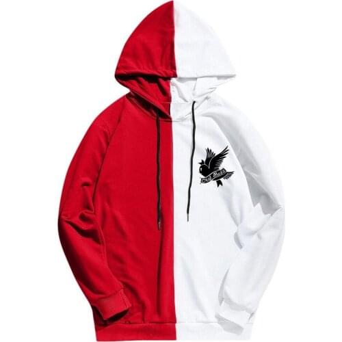 Lil Peep Hoodies Love Lil.Peep Men/Women Thin Patchwork Hooded Pullover Sweatershirts Sudaderas Cry Baby Hood Hoddie Sweatshirts