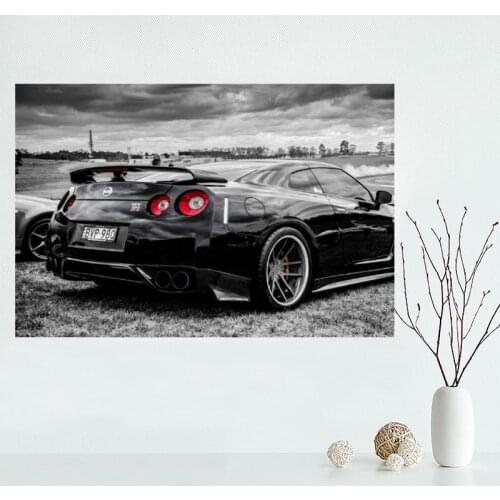 NISSAN SKYLINE GT-R Canvas Poster Custom Canvas Painting Poster print cloth fabric wall art poster