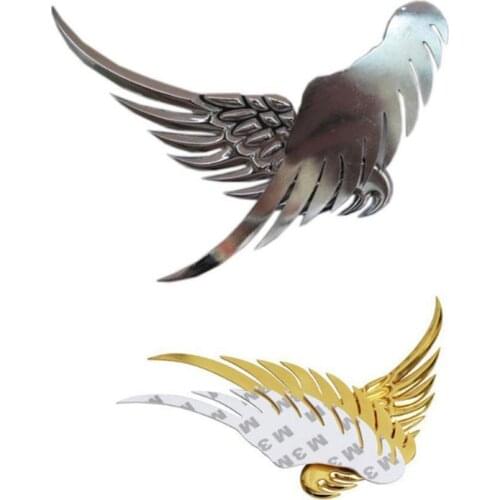 1 Pair Fashion 3D Wings Car Sticker For Jeep Renegade Wrangler JK Grand Cherokee Compass Patriot Liberty