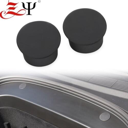 2Pcs Frunk Front Trunk Screw Bolt Protection Cover for Tesla Model 3 Model Y 2021 Accessories Auto Replacement Parts