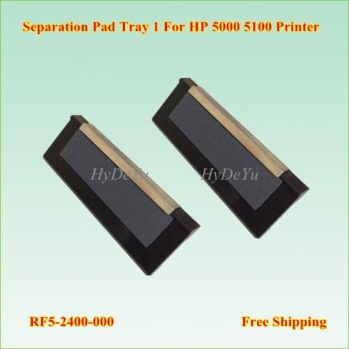 2PCS RF5-2400-000 Separation pad tray 1 for HP Laser jet 5000 5100 Canon LBP1820 1810 880 840 850 870 910 Printer