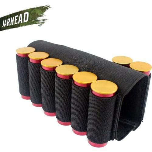 8 Round Airsoft Shells Tactical Hunting Military Army Shotgun Cartridge 12/20 Gauge Shell Rifle Buttstock Holder