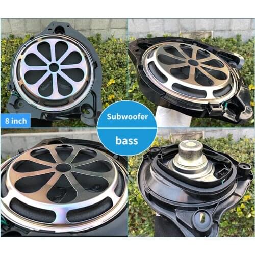 8inch bass horn For Benz W205 GLC X253 W213 C GLC E C260 E300 series subwoofer speaker high quality high poweraudio loudspeaker