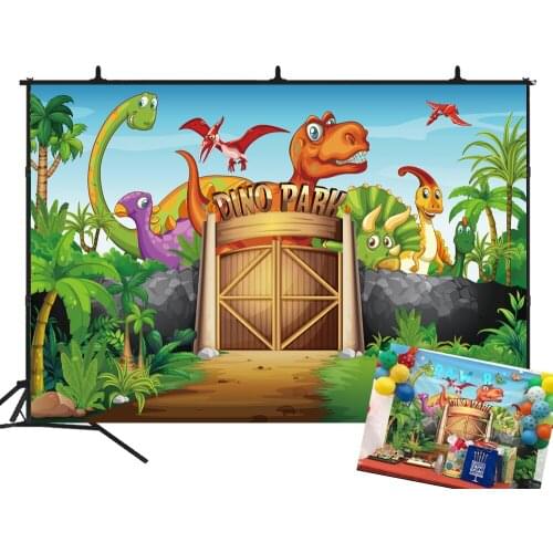 BEIPOTO Jurassic World Photography Backdrop dinosaur backdrop photo background for kids picture baby shower birthday party Decor