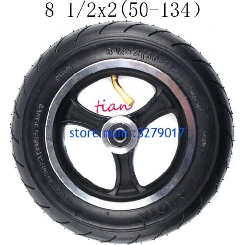 Free Shipping Good Quality 8 1/2x2(50-134) Trye Wheel for Gas Scooter Electric Scooter Kid Gas/eletric Scooter, Pram Stroller