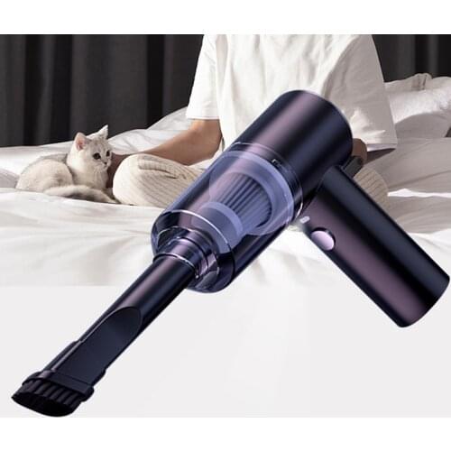 Cordless Car Vacuum Cleaner Wet Dry Mini Vacuum Cleaner Rechargeable Household Handheld Automatic Vacuum Cleaner BIN