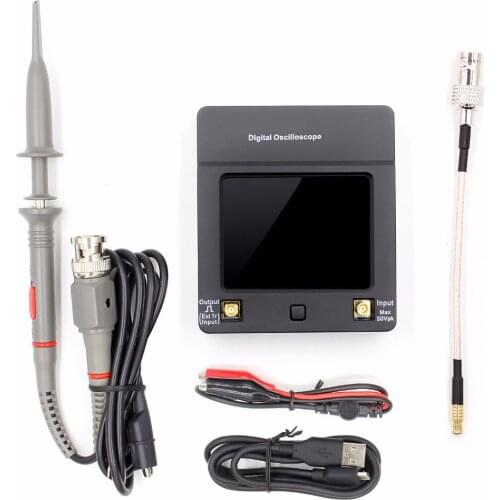 DSO112A Pocket Oscilloscope 2MHz Bandwidth 5M Sampling Full Screen Touch Portable Digital Oscilloscope