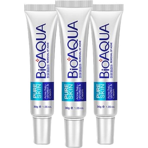 Effective Acne Removal Cream Acne Treatment Fade Acne Spots Oil Control Shrink Pores Whitening Moisturizing Acne Cream Skin Care