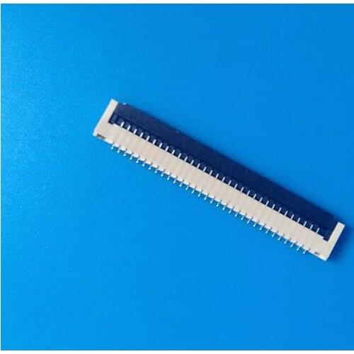 WZSM Free Shipping NEW FFC FPC Flexible Flat Cable Connector Socket 1.0mm Pitch 32 pin Connector H=2.0mm