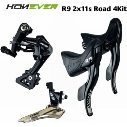 LTWOO R9 2X11 Speed Road Bike Groupset Shifter Rear Derailleur Front Derailleurs R7000 5800 Bicycle Parts