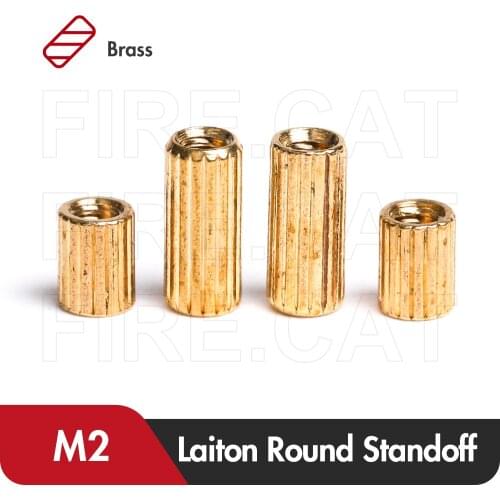 Motherboard Brass Threaded Rod Standoff M2 Length 3mm To 40mm 20/50 Pcs Laiton Thread Stand Off for PC Case and Computer Parts