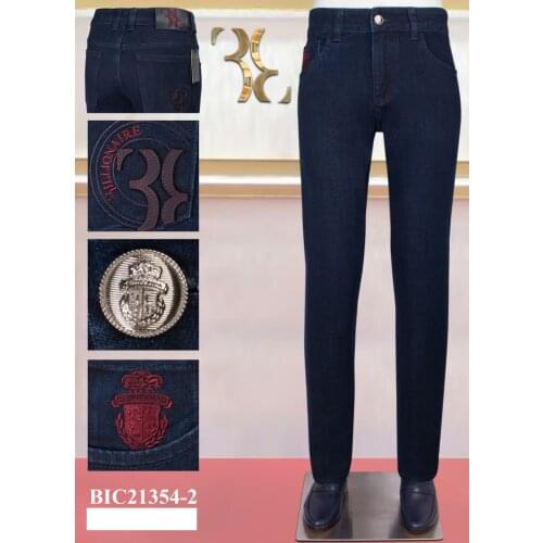BILLIONAIRE Jeans thin men 2021 spring summer new style Cotton comfort high quality gentle jeans