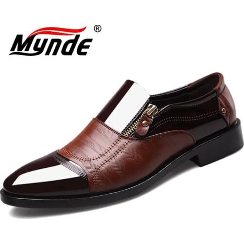 Mynde Mens Leather Shoes