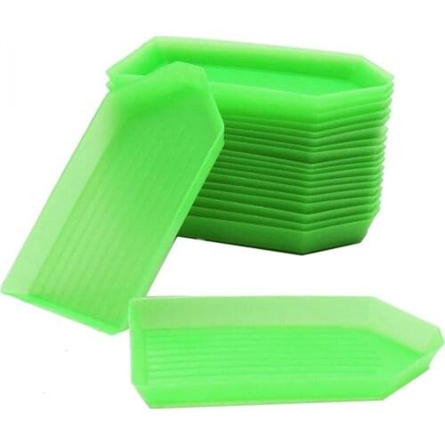 5D DIY diamond picture 10/20/30 pieces of box diamond painting tool accessories diamond painting storage box diamond brush plate