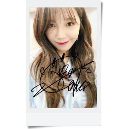 Signed APINK Jeong Eun Ji autographed original photo 6 inches freeshipping 062017 02
