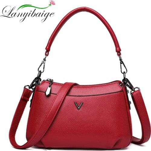 Hot Hobo bag Women Bag Female Ladies Genuine Leather Handbag and Purse Shoulder Crossbody Bags Small Tote Bag 2 Shoulder Straps