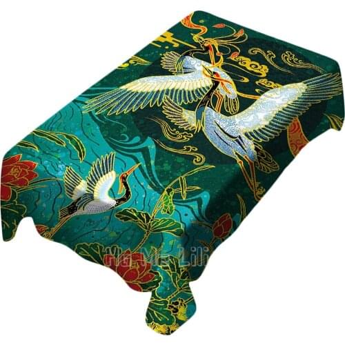 Chinese Traditional Culture Fashion Style Tablecloth Art Home Decoration Indoor And Outdoor