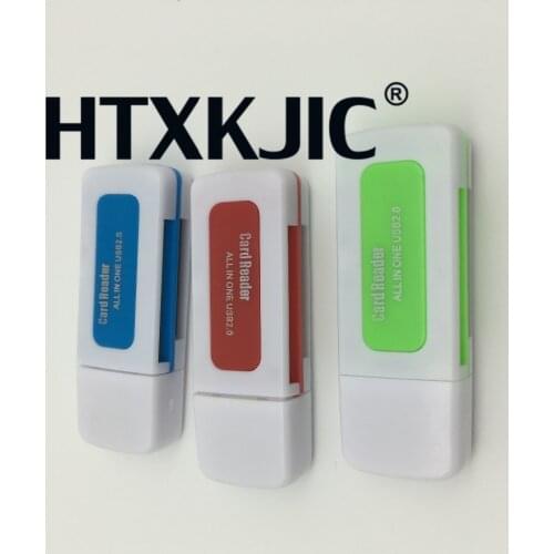 High Quality Mini USB 2.0 Card Reader for Micro SD Card TF Card Adapter Plug and Play Colourful Choose from for Tablet PC