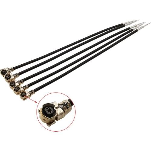 10Pcs WIFI/GSM/3G/GPS/4G IPX IPEX u.fl Female 1.13mm Cable Single-head Connector IPX 1.13 Cable Solder for PCI WIFI Card wireles