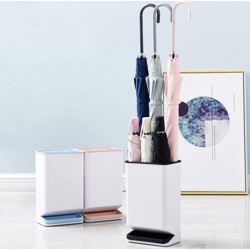 6-hole Umbrella Stand Umbrella Storage Rack Plastic Home Decor Container Storage Box Organizer Holder