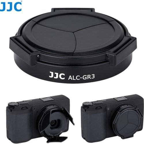 JJC Auto Open and Close Lens Cap Protector for Ricoh GR III GRIII GR3 Camera Automatic Lens Cap Holder Cover Lens Accessories