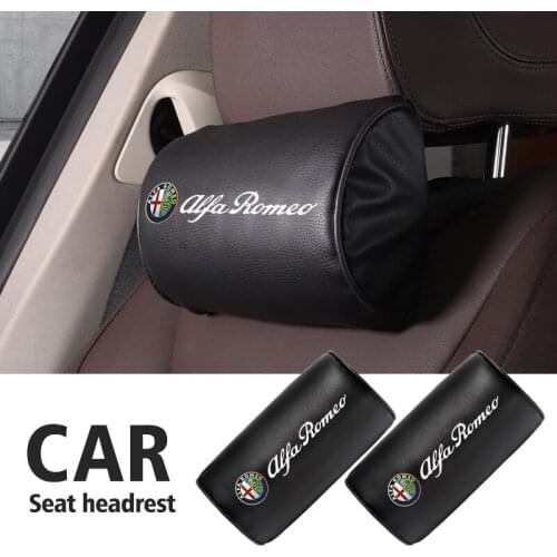 Car Seat Sleep Head Cushion Cervical Vertebra Protector Pillow For Alfa Romeo 159 Giulietta 147 Mito Giulia 156 166 GT Stelvio