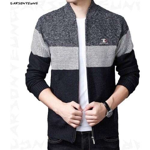 Мужские кардиганы на молнии CARSONYEUNG China At AliExpress