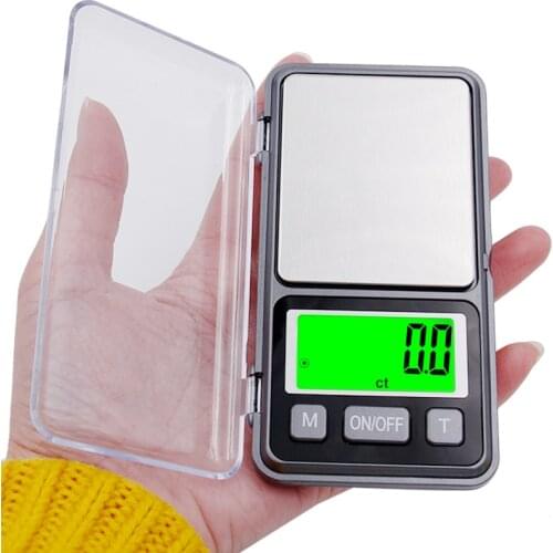 1000g x 0.1g Digital Scale Jewelry Gold Silver Gram Pocket Display Pocket Electronic 1kg Scales with backlight 20% off