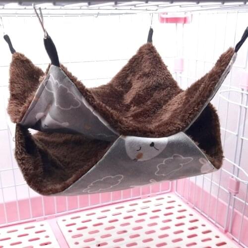 Pet hammock hamster hammock Guinea Pig Chinchilla Rabbit Hamster Bird Suitable For Small Pet Sleeping Hammock Seat Accessories