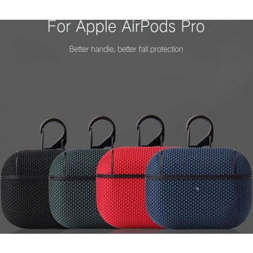Nylon Cases For Apple Airpods Pro Protective Bluetooth Wireless Earphone Cover For Apple AirPods Pro Nylon Case For Airpods Pro