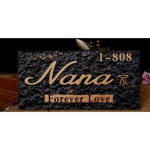 Home door number Any Numbers House number Acrylic archaize addresses home door number