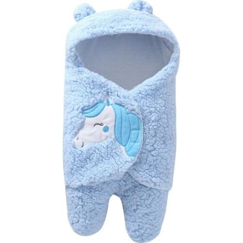 Newborn Toddler Baby Girls Sleeping Bags Boy Blanket Swaddling CuteWarm Wrap Blanket Romper Birthday Party Photography Swaddling