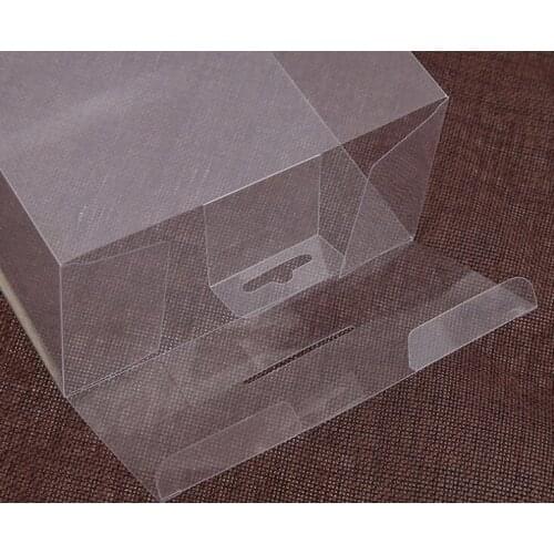 UV Protected Printed Plastic/PP/PVC Packaging Box With Engraving Effect For Food or Gift transparent pvc box ---DH40132