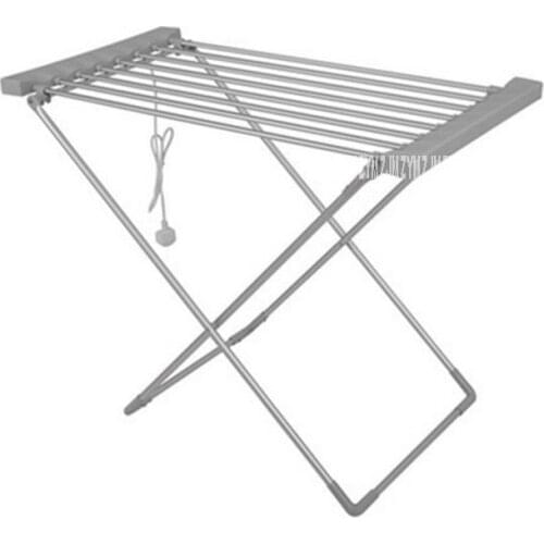 EV-120 Apartment Household Movable Electric Drying Rack Folding Electric Clothes Dryer Rack Aluminium Alloy Floor Drying Rack