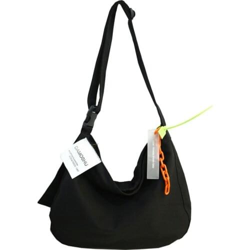 Desigual Women Shoulder Bags Female Eco Cloth Crossbody Messenger Bag Large Capacity Zipper Totes Soft Students Book Bags Black