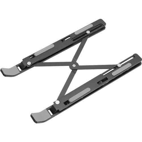 Portable Laptop Stand Aluminium Foldable Notebook Support Laptop Base Macbook Pro Holder Adjustable Bracket Computer Accessories