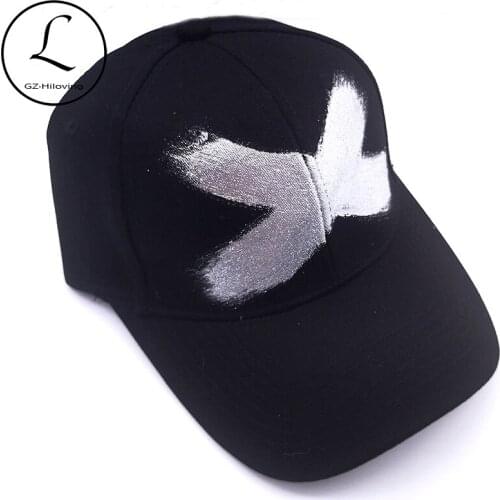 GZHILOVINGL Casual Summer Silver Metallic Doodle Baseball Caps For Woman Mens Unisex Cotton Adjustable Snapback Cap And Hats