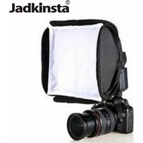 Camera Flash Diffuser 23x23cm Portable Mini Softbox with Carry Bag for Canon Flash 430EX 580EX 600EX SB900 SB800 SB700