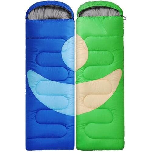 Outdoor Camping Sleeping Bag With Hat,Office Lunch Break, Home Sleeping Bag Supplies Outdoor Traveling Hiking Camping Equipment