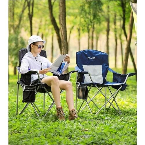 Outdoor folding chair portable camping fishing stool actor sketching home beach leisure chair strong and durable