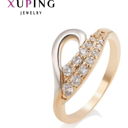 Xuping Fashion Ring with Synthetic Cubic Zirconia European Style Top Quality Brand Gifts For Women Wedding 12209