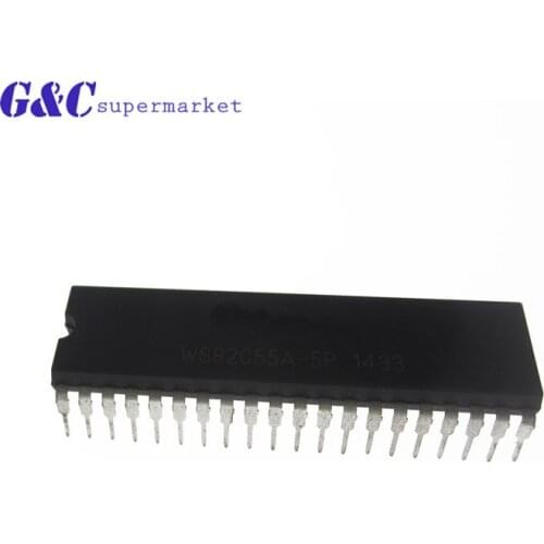 1/5PCS WS82C55A-5P WS82C55 82C55A DIP-40 IC GOOD QUALITY diy electronics