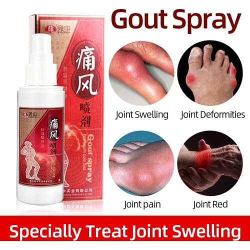 35mlGout Spray Herbal Medically Relief Sore Joint Bone Pain Neck Waist Shoulder Leg Pain Gout Health Care Fluid