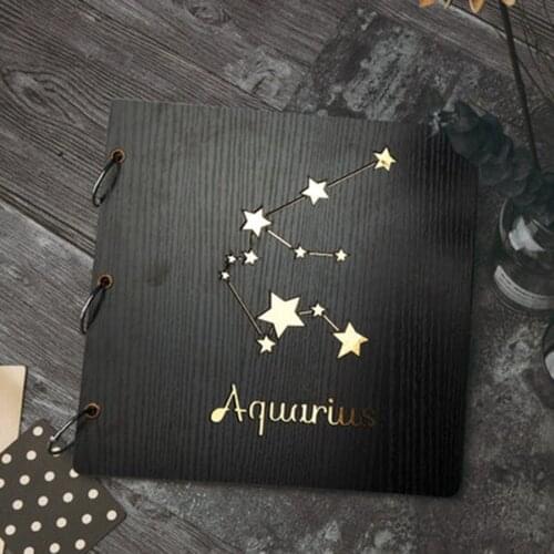 Scrapbooking Album Photo Mariage Wedding Scrapbook Baby Photo Album 200 Diy Twelve Constellations Namorado Presente Criativo 522