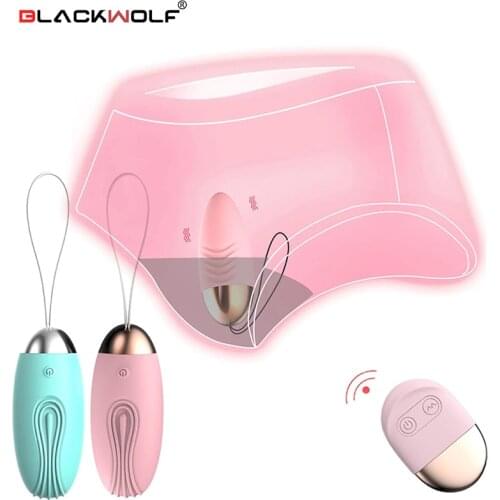 Wireless Remote Control Vibrating Eggs 10 Speeds Clitoris Stimulator Vaginal Ball G- Spot Panty Vibrators Sex Toys for Woman