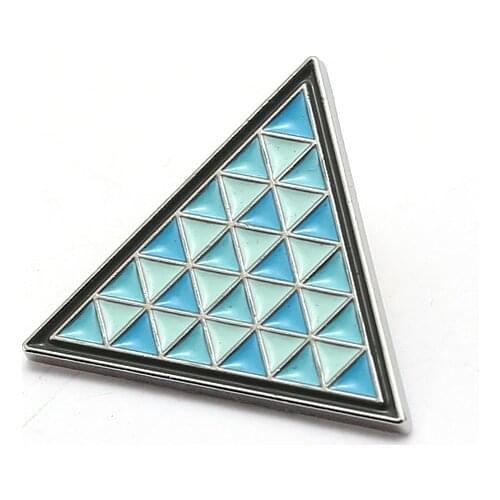 Detroit Human Being Brooches Metal Alloy Enamel Pin Badges Jackets Brooch Pins Button Game Jewelry